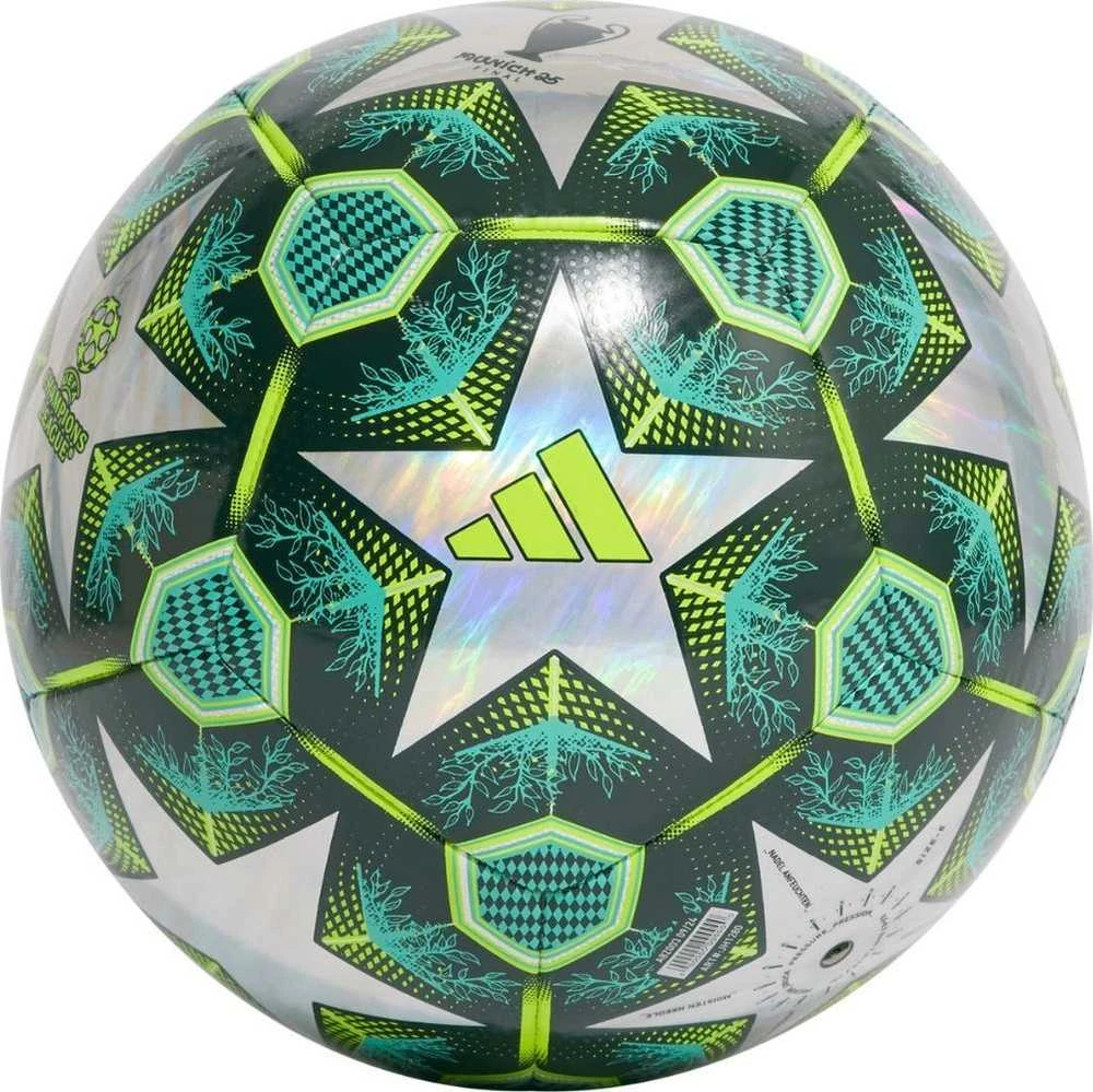 Adidas Futbolo kamuolys adidas UCL Training 24/25 Knockout Stages Foil zielono-sidabrinė JH1280 4