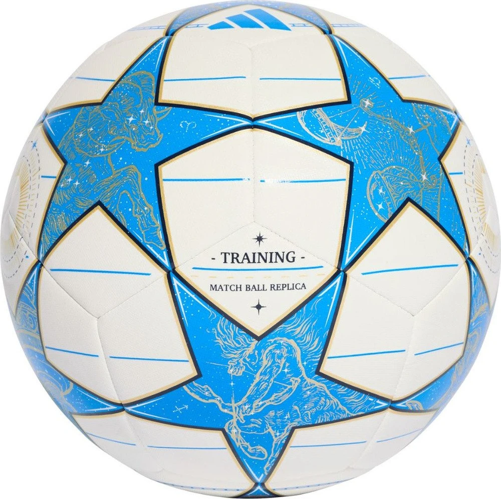 Futbolo kamuolys adidas UCL Training 25/26 League Stage balta ir-mėlyna JP1534 (4)
