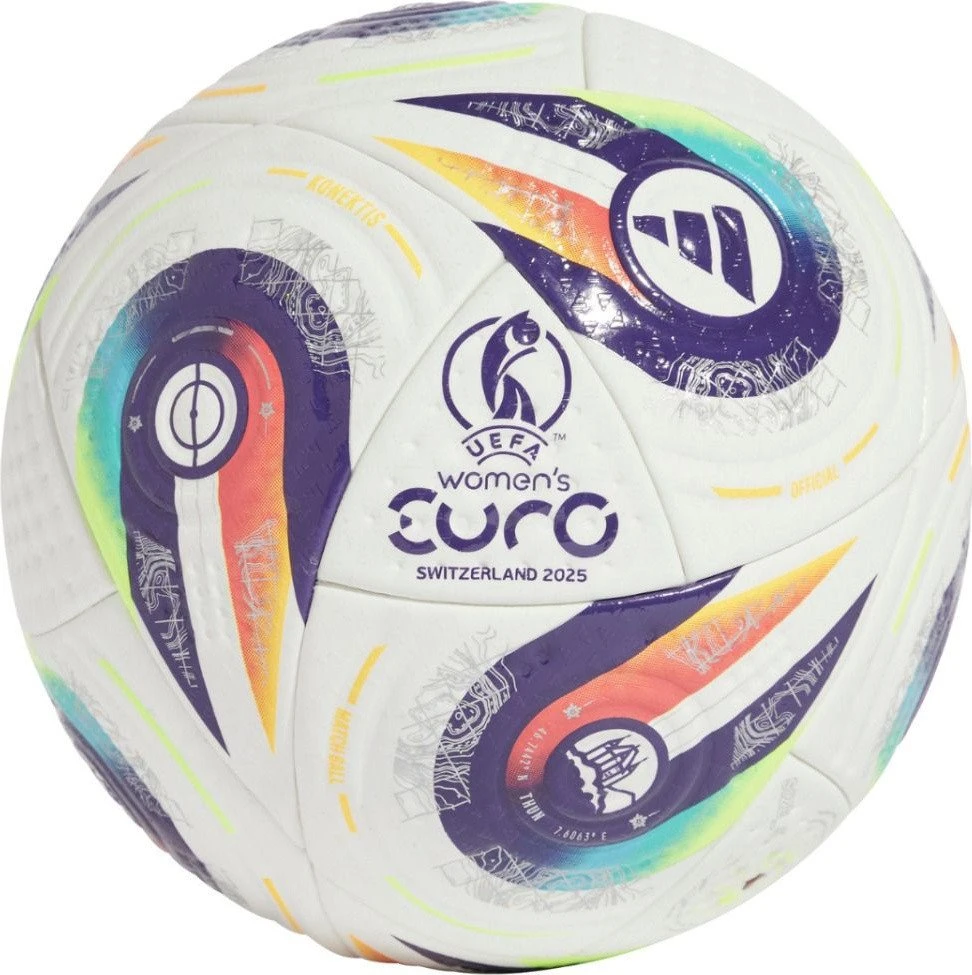 adidas moteriškas Euro25 Pro JH1261 futbolo kamuolys