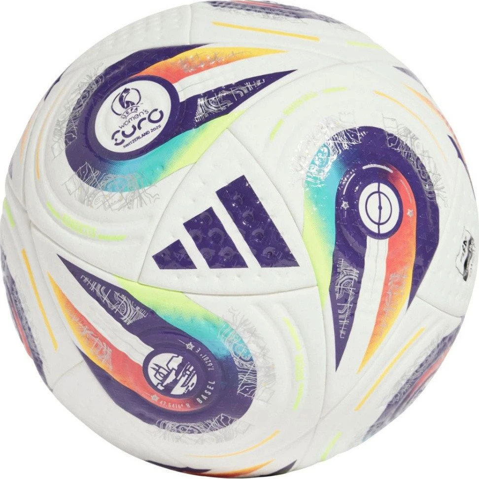 adidas moteriškas Euro25 Pro JH1261 futbolo kamuolys