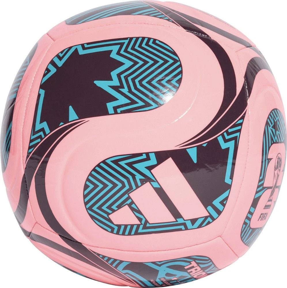 Futbolo kamuolys adidas World Cup 26 Trionda Club rožinė JD8029 (4)