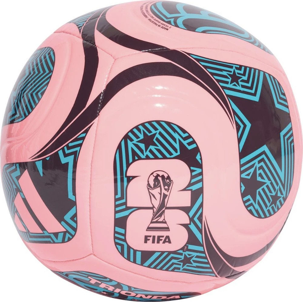 Futbolo kamuolys adidas World Cup 26 Trionda Club rožinė JD8029 (4)