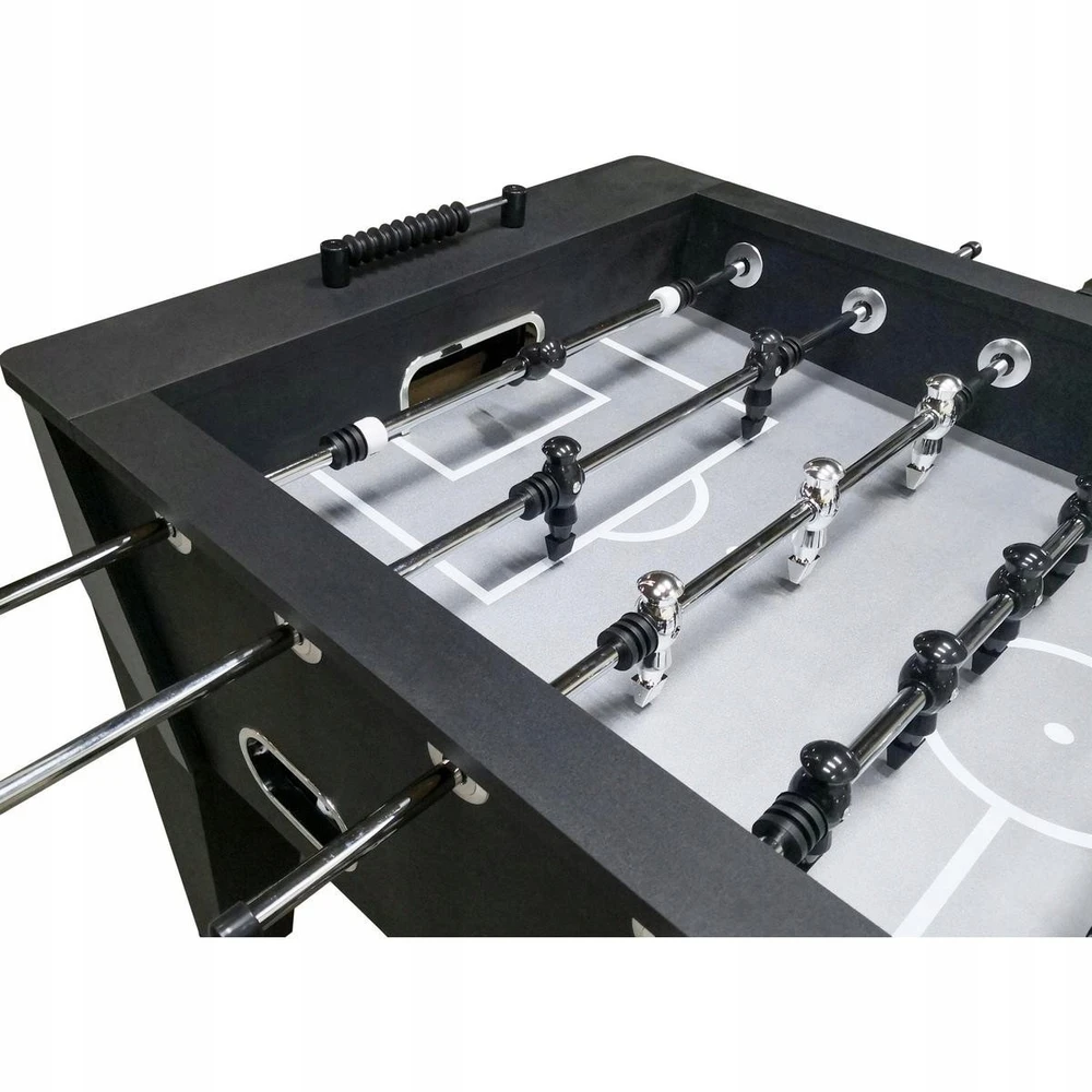 Enero Stalo futbolo žaidimo stalas 143,4x80x89 cm juodas