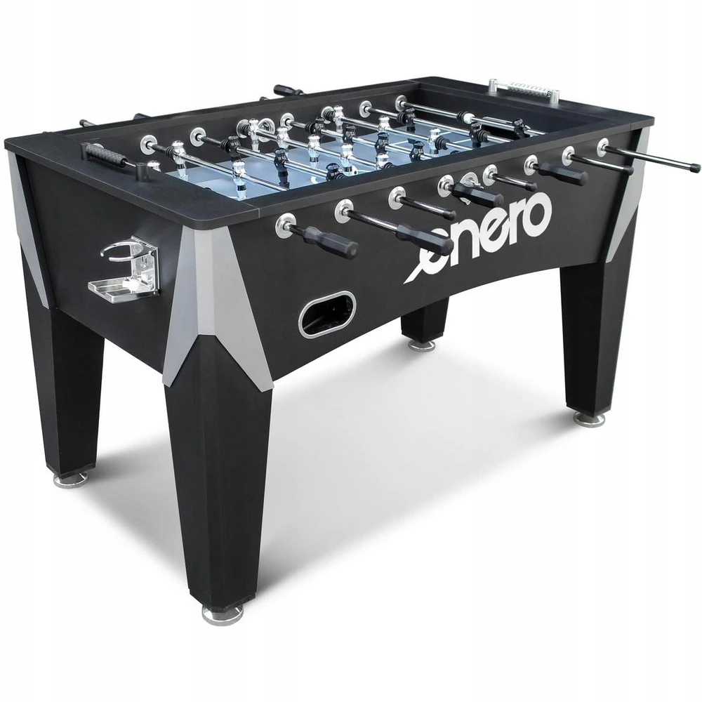 Enero Stalo futbolo žaidimo stalas 143,4x80x89 cm juodas