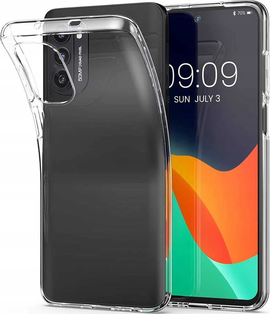 Dėklas Oem Case for Motorola G52 Back Case Ultra Slim 0,5 mm transparent