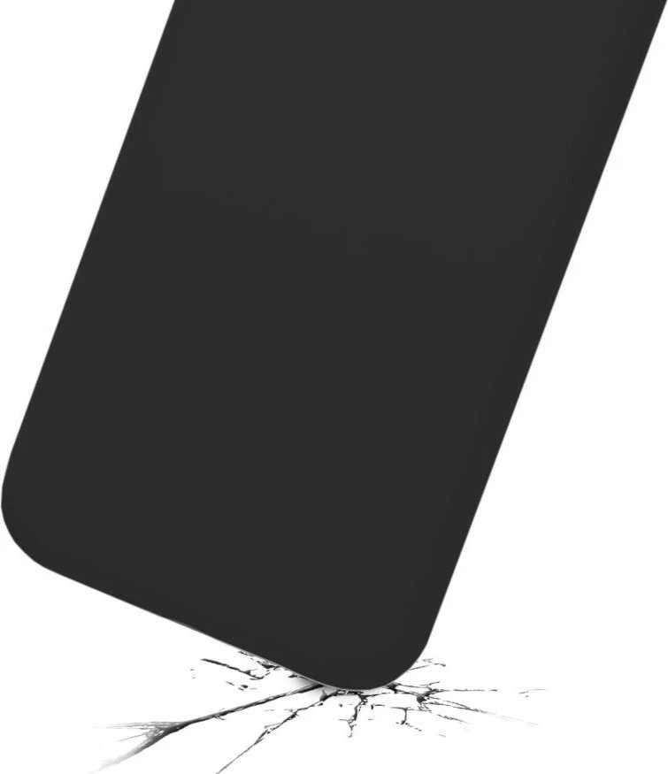 Forcell Oem SILICONE dėklas skirtas Samsung Galaxy A13 4G juodos spalvos