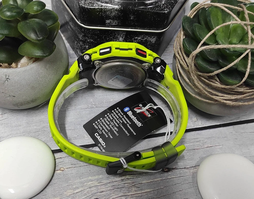 Išmanusis laikrodis Casio G-SQUAD, Salotinės spalvos su juodos spalvos detalėmis