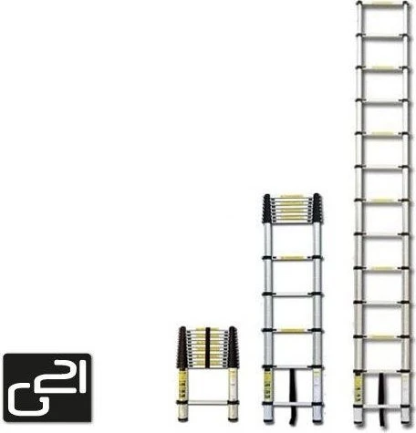 Aliuminės teleskopinės kopečios G21 6390381 GA-TZ7-2M