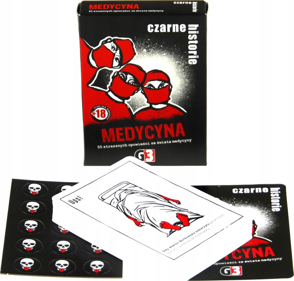 G3 Stalo žaidimas juodos medicinos istorijos