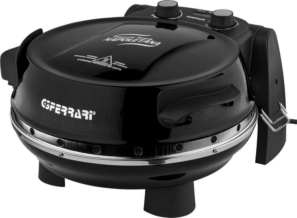 G3Ferrari Napoletana 1200 W picos orkaitė juoda
