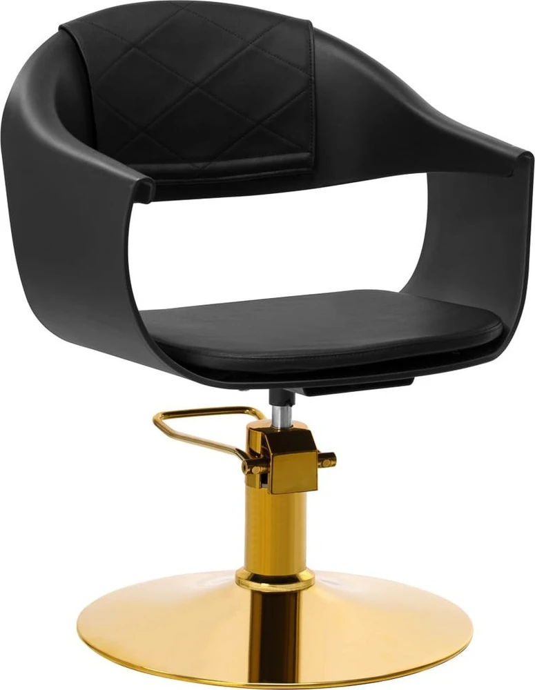 Activeshop Kirpyklos kėdė Gabbiano A364 Gold Juodas