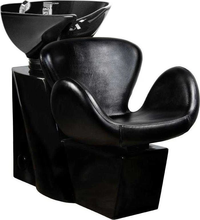 Activeshop Kirpyklos plautuvė GABBIANO PROFESSIONAL HAIRWASHER AMSTERDAM ROUND Juodas