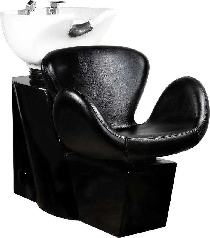 Activeshop Kirpyklos plautuvė GABBIANO PROFESSIONAL HAIRWASHER AMSTERDAM ROUND Juodas SEAT