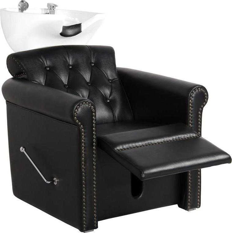 Activeshop Kirpyklos plautuvė GABBIANO PROFESSIONAL HAIRWASHER BERLIN LUX Juodas