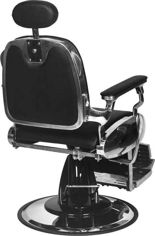 Activeshop Kirpyklos kėdė Barber Chair Gabbiano Francesco Chrome Juodas