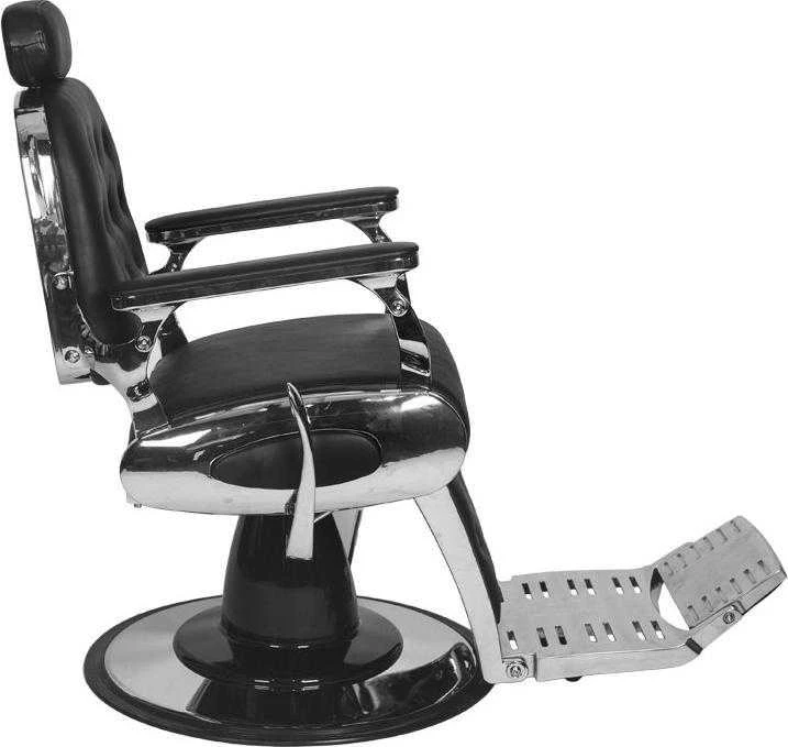 Activeshop Kirpyklos kėdė Barber Chair Gabbiano Francesco Chrome Juodas