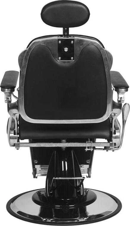 Activeshop Kirpyklos kėdė Barber Chair Gabbiano Francesco Chrome Juodas