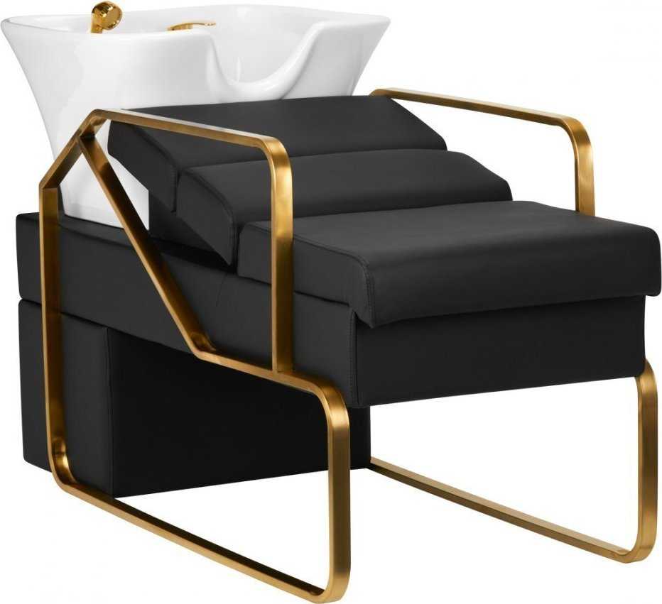Activeshop Kirpyklos plautuvė Gabbiano Diana Gold Juodas