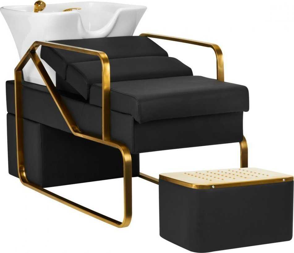 Activeshop Kirpyklos plautuvė Gabbiano Diana Gold Juodas