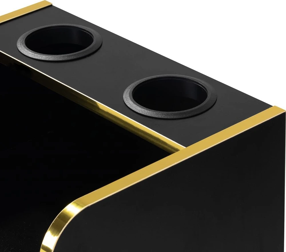 Activeshop Kirpėjo reikmenų spintelė Gabbiano Trix Gold Juodas