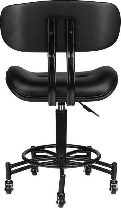 Activeshop Kosmetologinė meistro kėdutė GABBIANO HAIRDRESSER STOOL FLORENCE Juodas