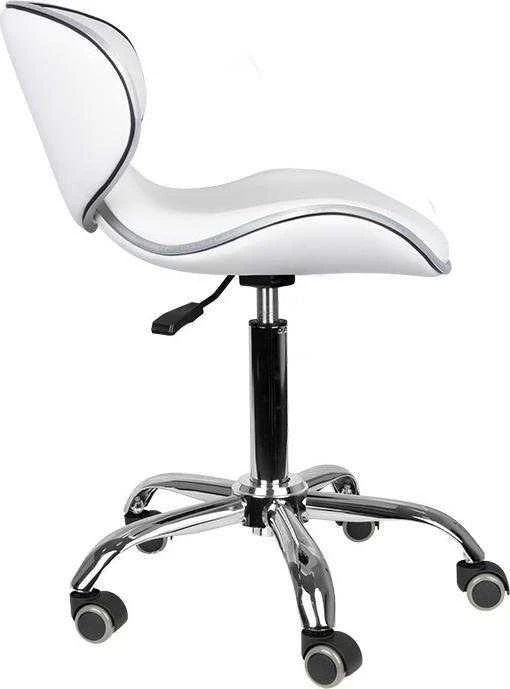 Activeshop Kosmetologinė meistro kėdutė Gabbiano Q-4599 Baltas
