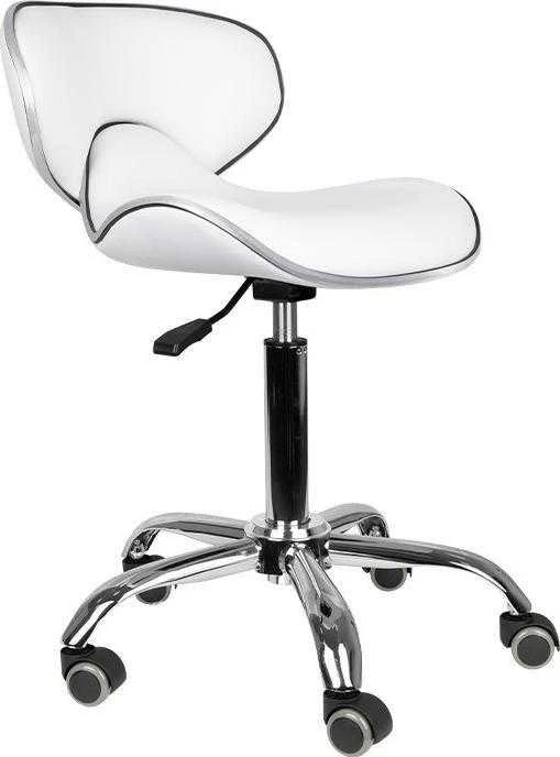 Activeshop Kosmetologinė meistro kėdutė Gabbiano Q-4599 Baltas