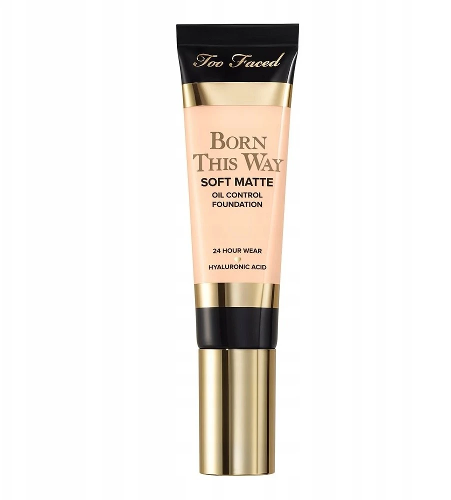 Gabriella Salvete „Too Faced Born This Way“ švelnus matinis makiažo pagrindas, migdolų spalvos, 30 ml