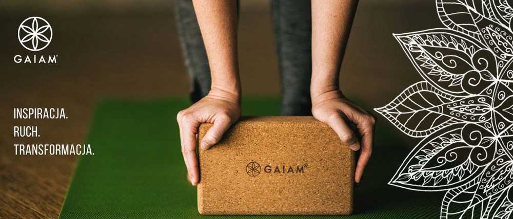 GAIAM Kamštinis jogos kubas 52292