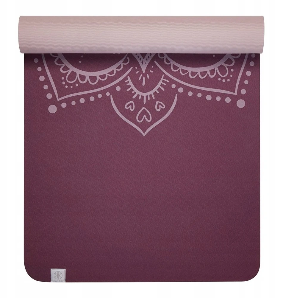 Gaiam Jogos kilimėlis TPE Blush 6 mm (64262)
