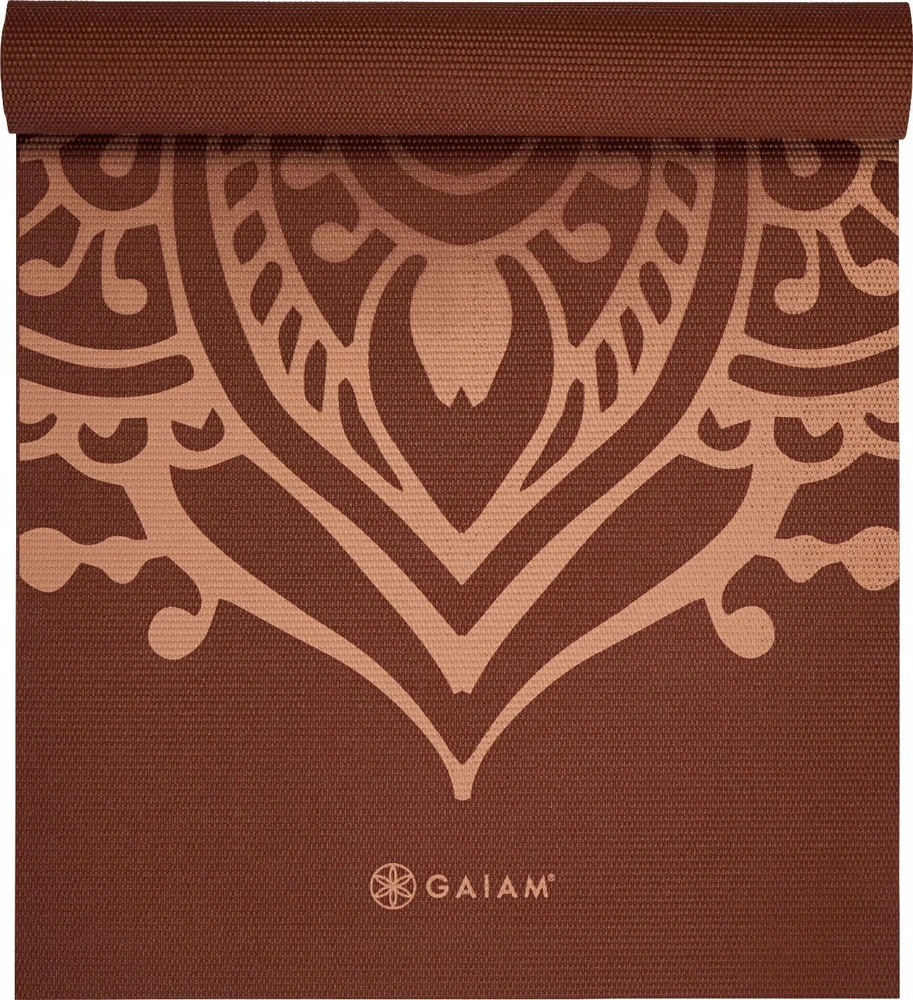 Go Jogi Gaiam Intense Rust Sundial Layers 5 mm 65738 kilimėlis