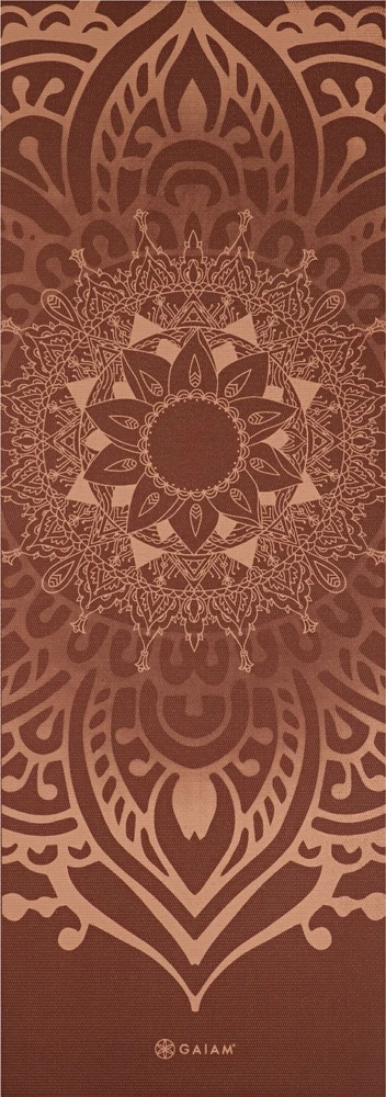 Go Jogi Gaiam Intense Rust Sundial Layers 5 mm 65738 kilimėlis