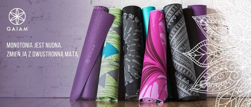 Gaiam „BE FREE“ dvipusės jogos kilimėlis 6mm 62031