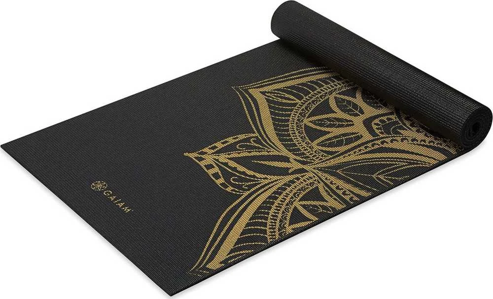 Aktivo GAIAM Bronzinis jogos kilimėlis 6mm 63418