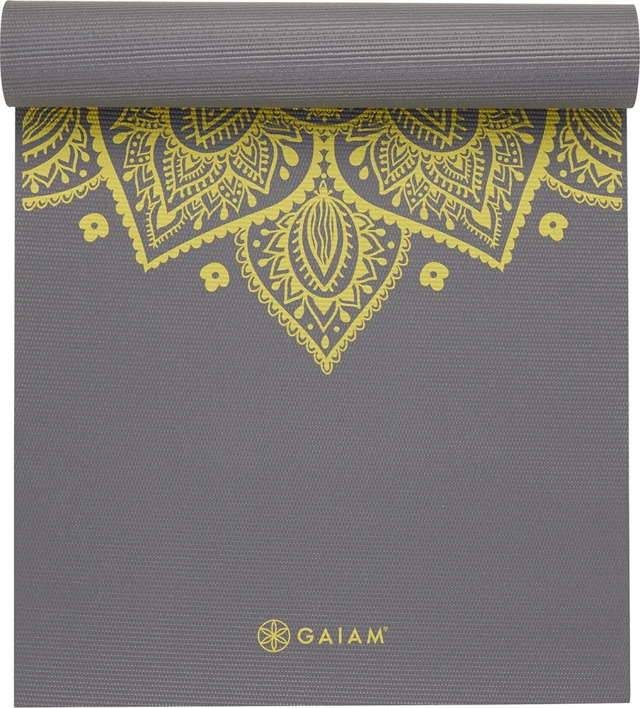 Gaiam jogos kilimėlis "CITRON SUNDIAL" 6mm 61333