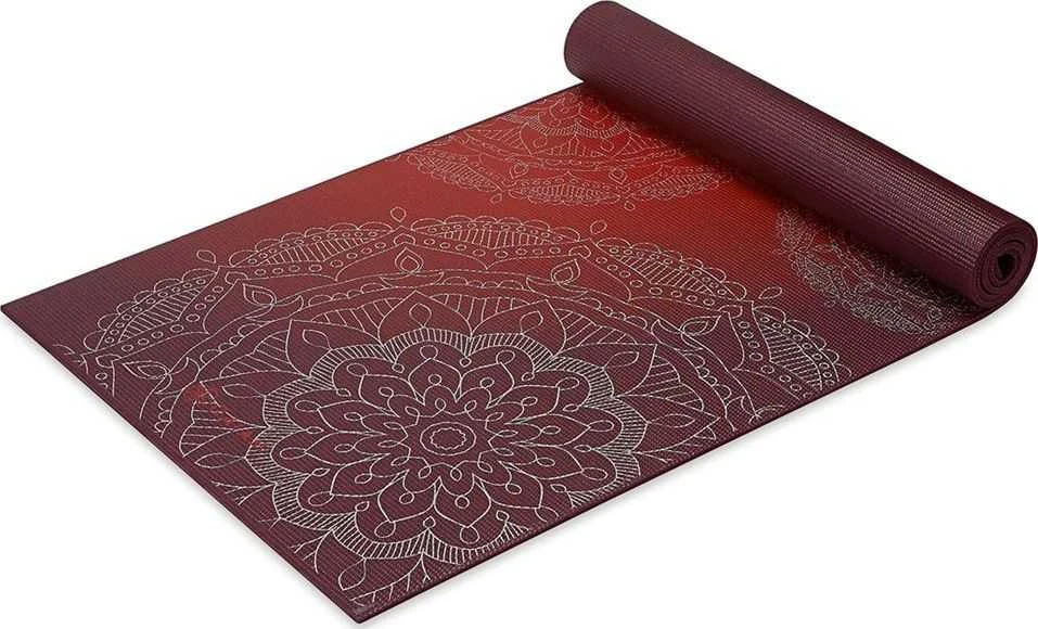 Aktivo GAIAM Metallic Sun jogos kilimėlis 6mm 63417