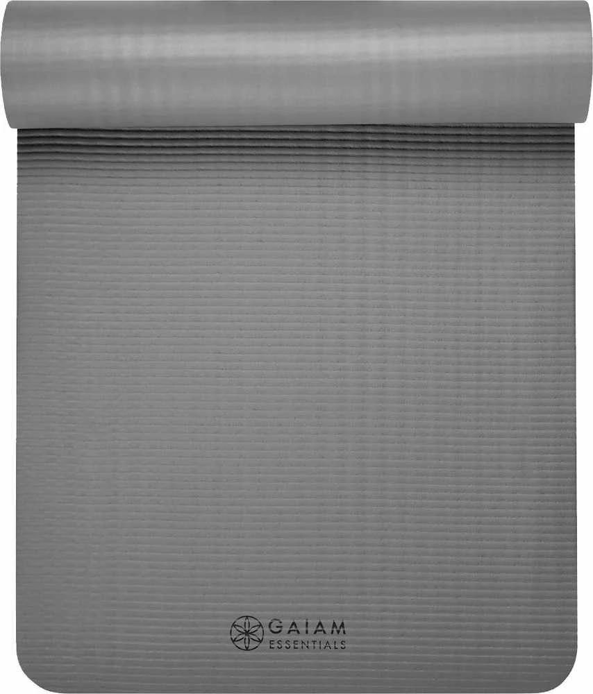 Aktivo Gaiam 10mm sporto kilimėlis su dirželiu