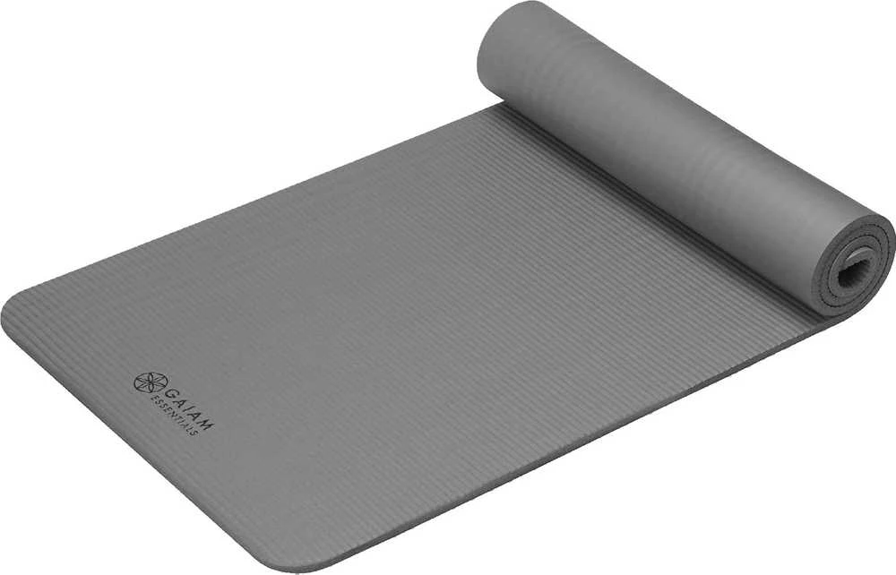 Aktivo Gaiam 10mm sporto kilimėlis su dirželiu