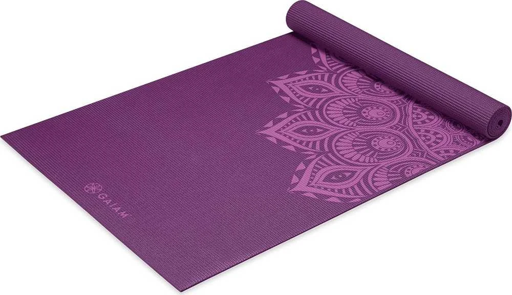 Aktivo Violetinė mandalos jogos kilimėlis 6mm GAIAM 62202