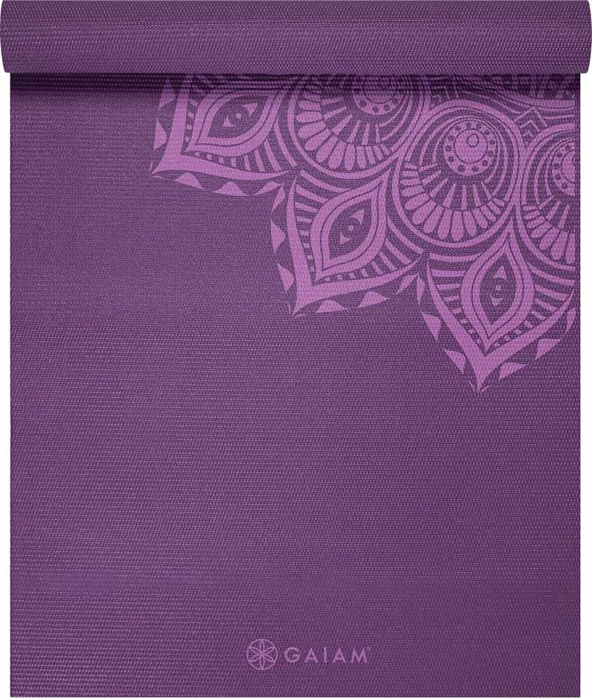 Aktivo Violetinė mandalos jogos kilimėlis 6mm GAIAM 62202