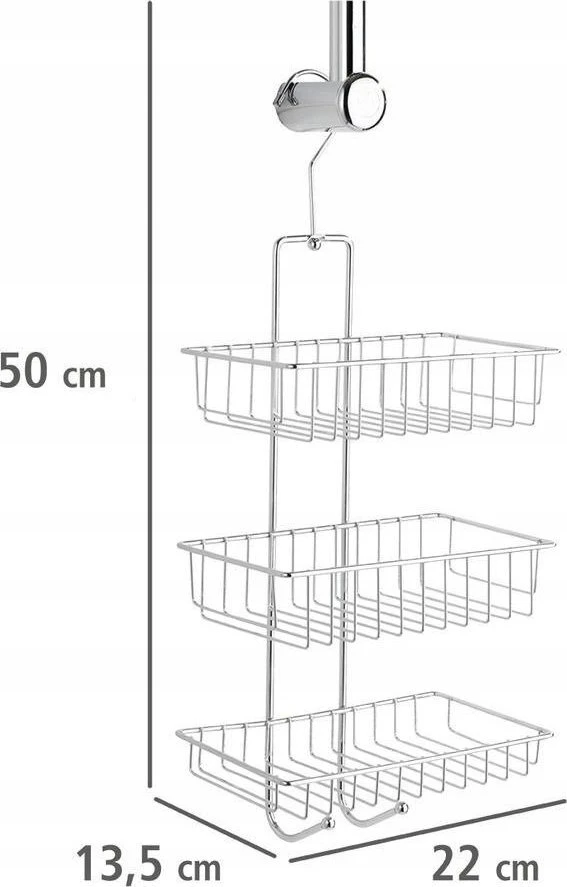 Galicja Išskirtinė vielinė lentyna, modelis Nivala, 3 pakopų