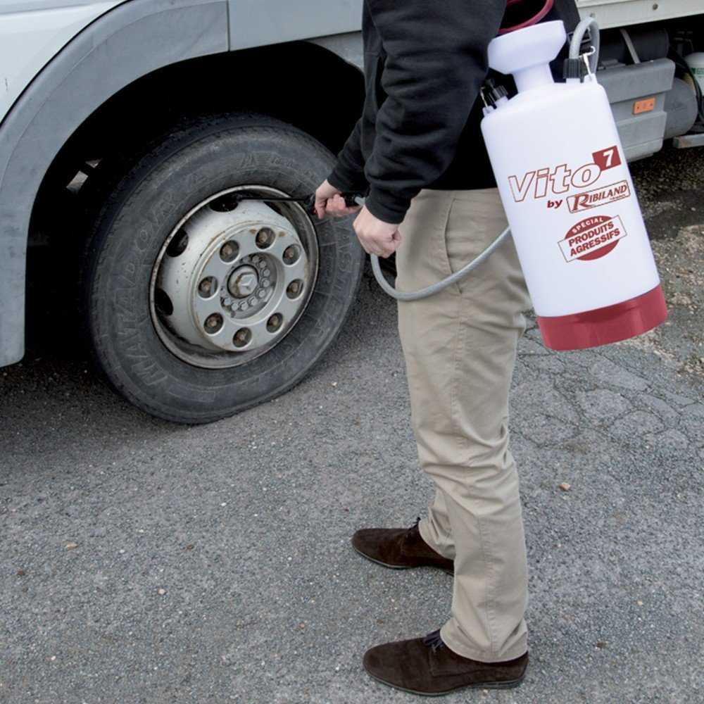 Galicja rankinis slėginis purkštuvas VITO 7 RIBIMEX, 6,85 l