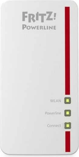 Maršrutizatorius AVM FRITZ! Powerline 1260E 1200 Mbit/ai Ethernet LAN jungtis „Wi-Fi“ Balta 1 vnt