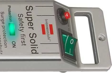 Brennenstuhl Super-Solid Line prailgintuvas - Viršįtampių apsauga - 8 - Sidabrinis 1153340318 / GT-656