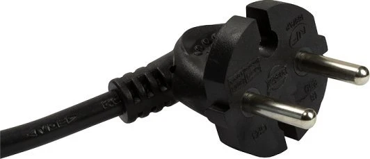 LogiLink 3 lizdai 1,5m juoda | jungiklis
