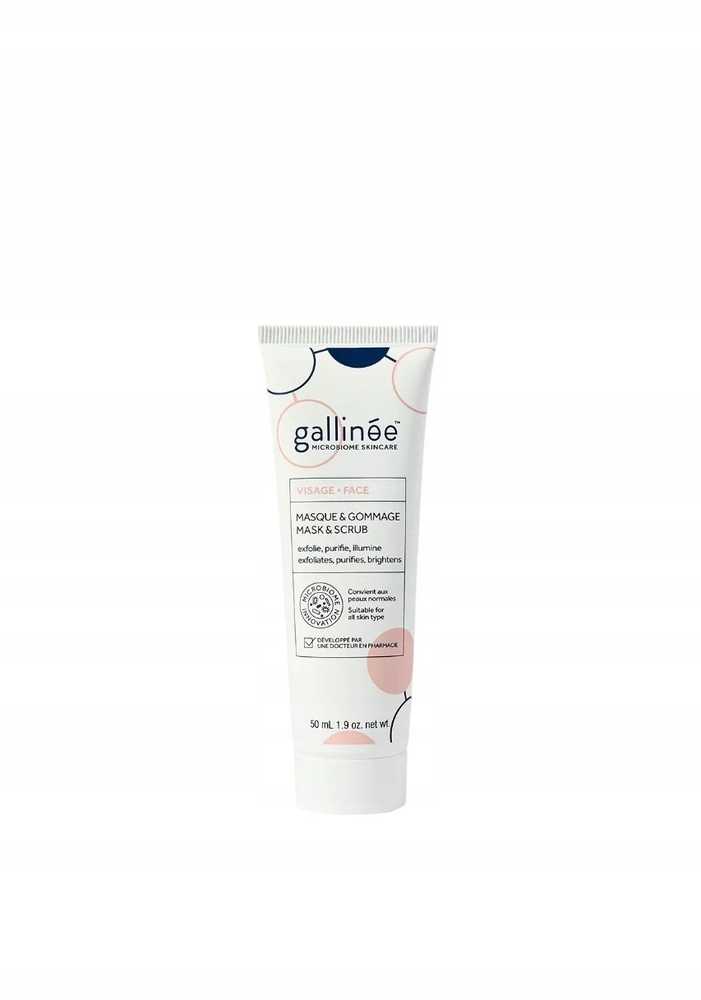 Gallinee Microbiome Skincare valomoji šveitimo kaukė veidui, 50 ml