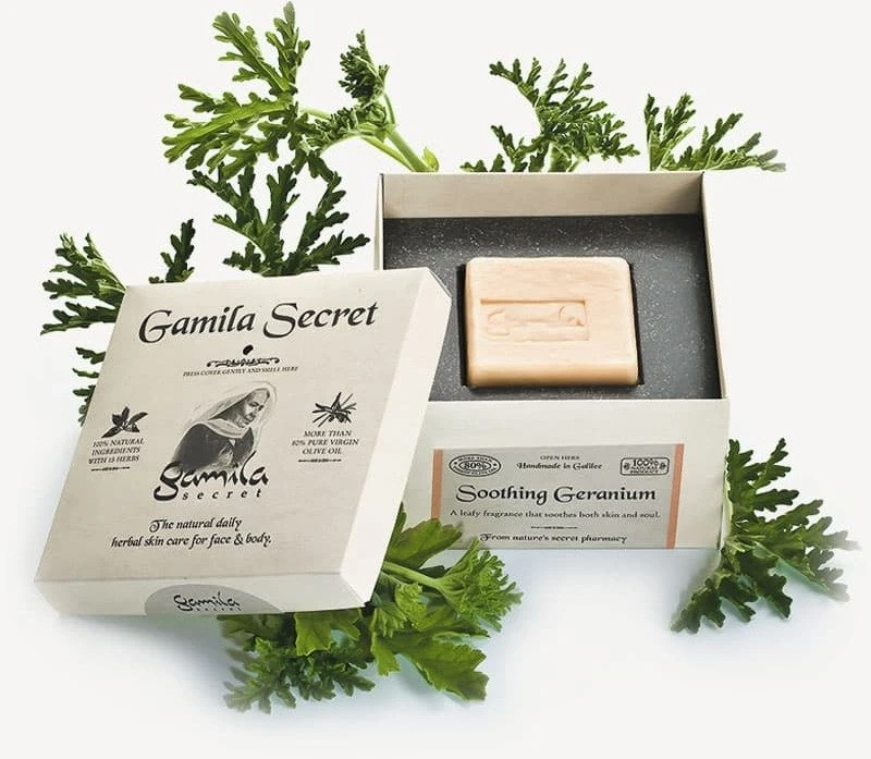 Gamila Secret raminamasis pelargonijų muilas 115 g