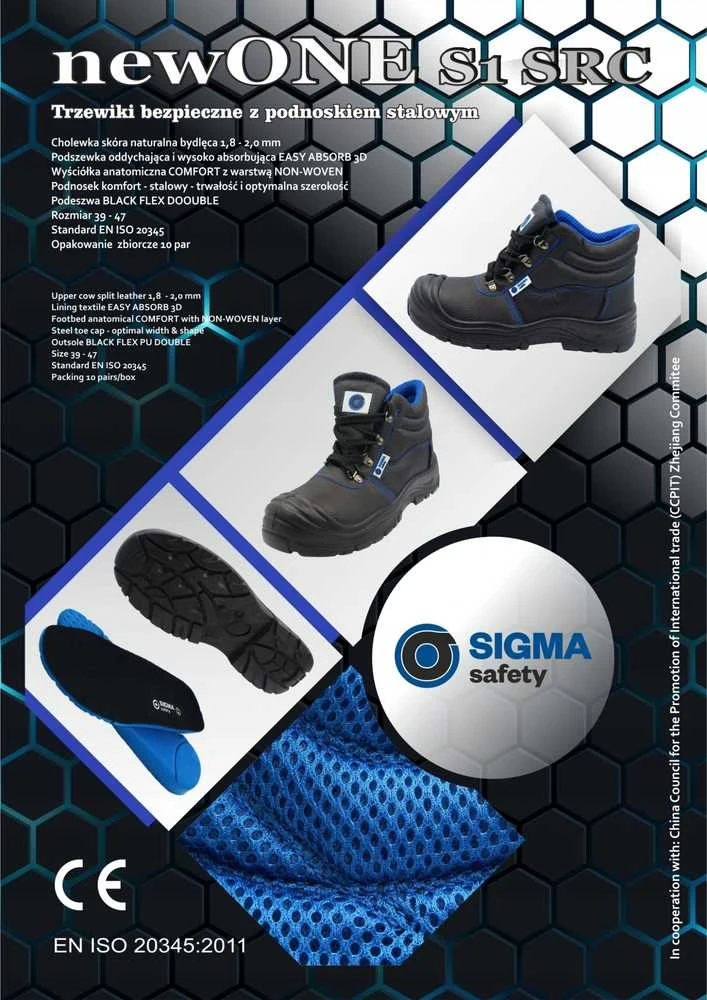 Galmag BUTY WYSOKIE TRINITY S1 SRC ROZ.41
