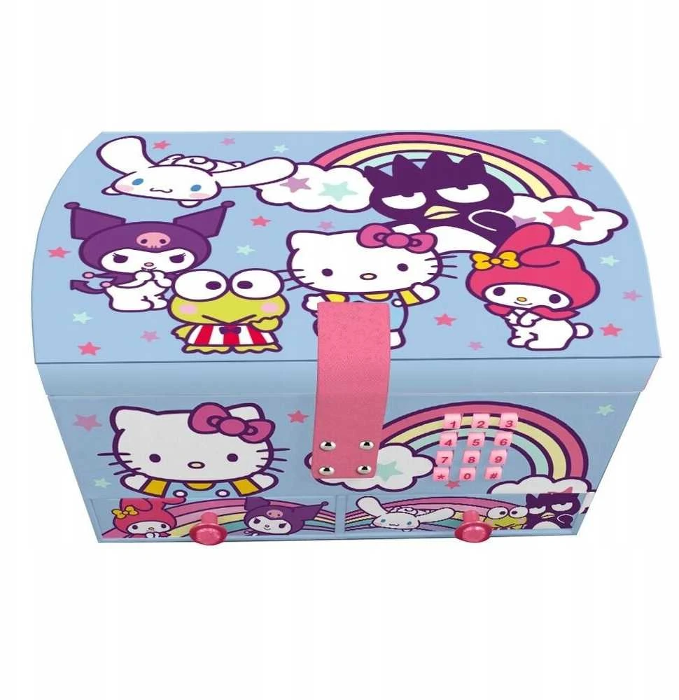 Kids Euroswan - Akcesoria licencyjne Hello Kitty papuošalų dėžutė su kodu HK50194