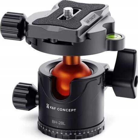 Kf Head K&f Ball Head 10kg 1/4 3/8 Arca Swiss Bh-28l / Kf31.023v3a